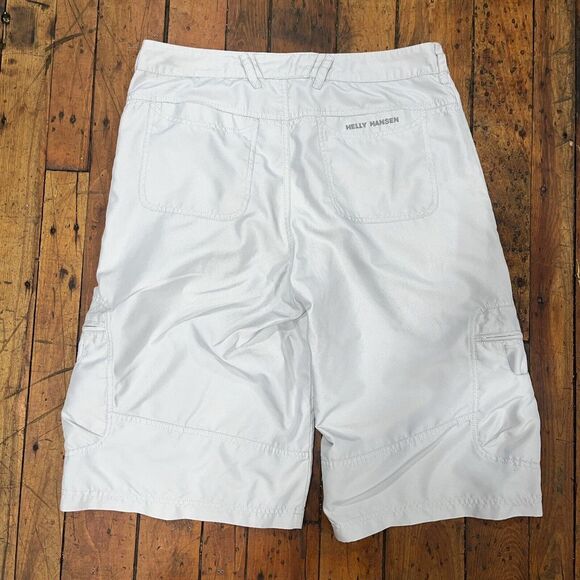 Helly Hansen Long Cargo Shorts Men's Size 34 Gray 26" Length - Picture 2 of 7